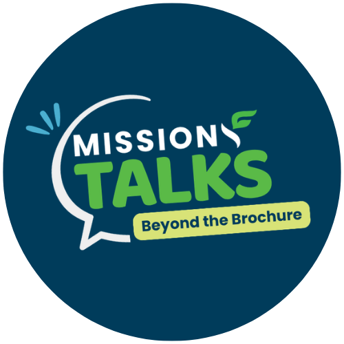 Mission Talks: Beyond the Brochure - logo
